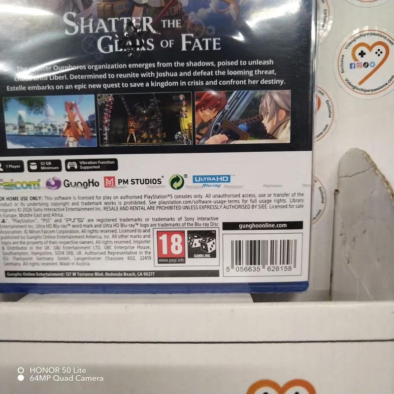 Trails in the Sky 2nd Chapter Playstation 5 Edizione Europea