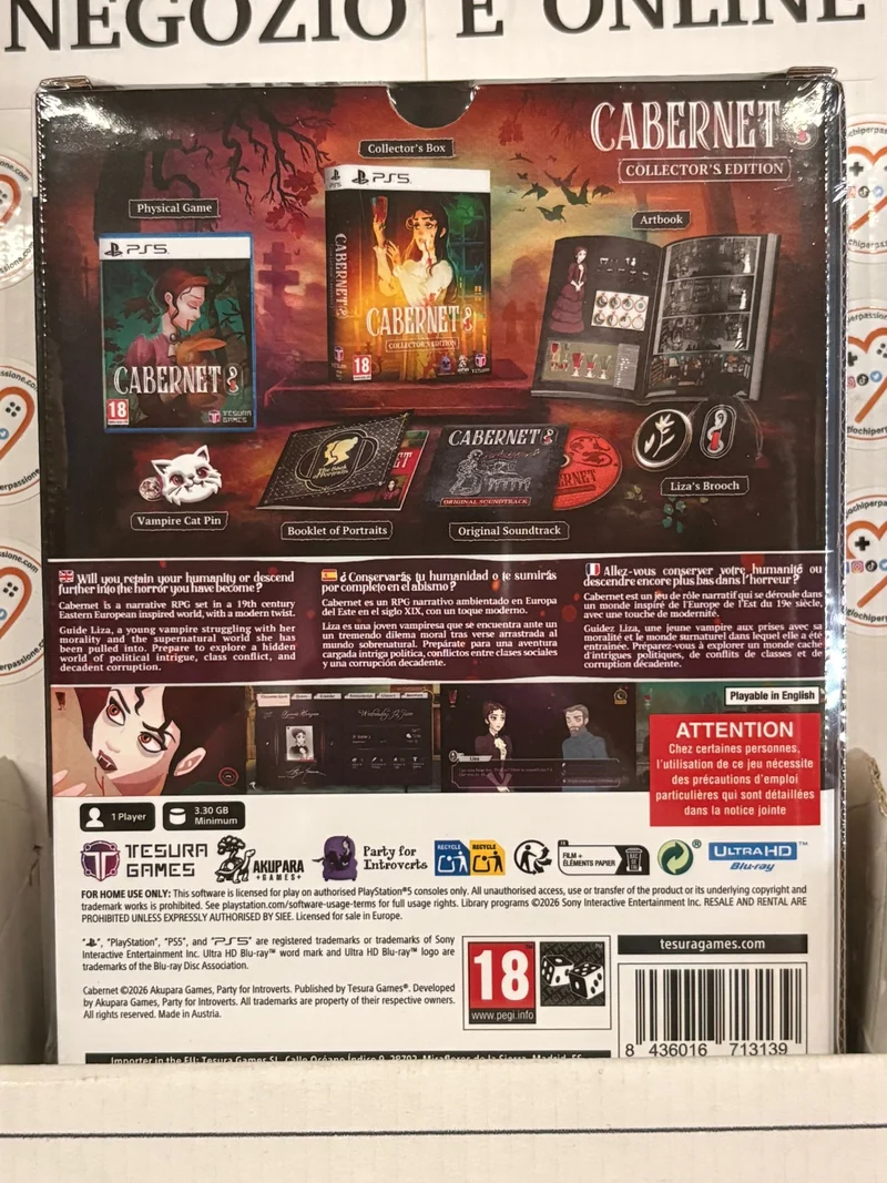Cabernet Collector's Edition Playstation 5 Edizione Europea