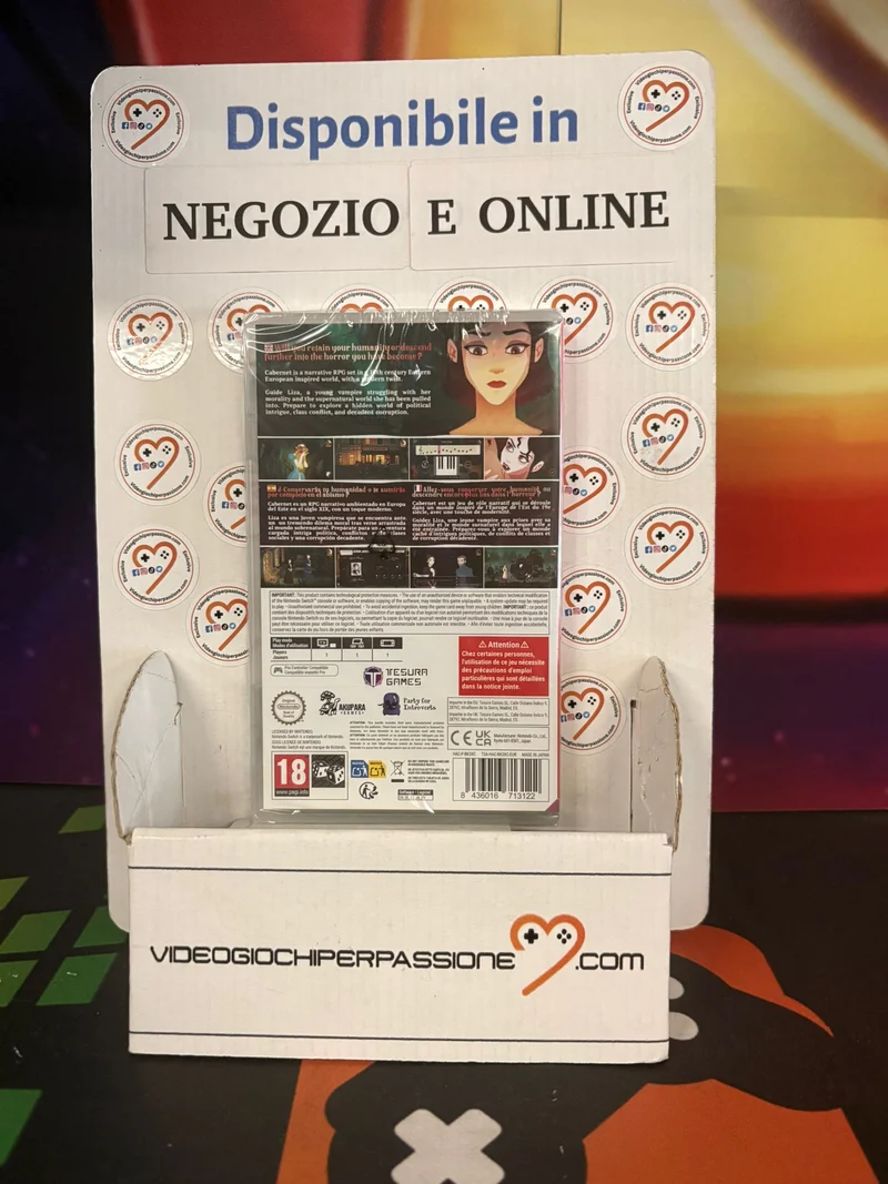 Cabernet Nintendo Switch Edizione Europea