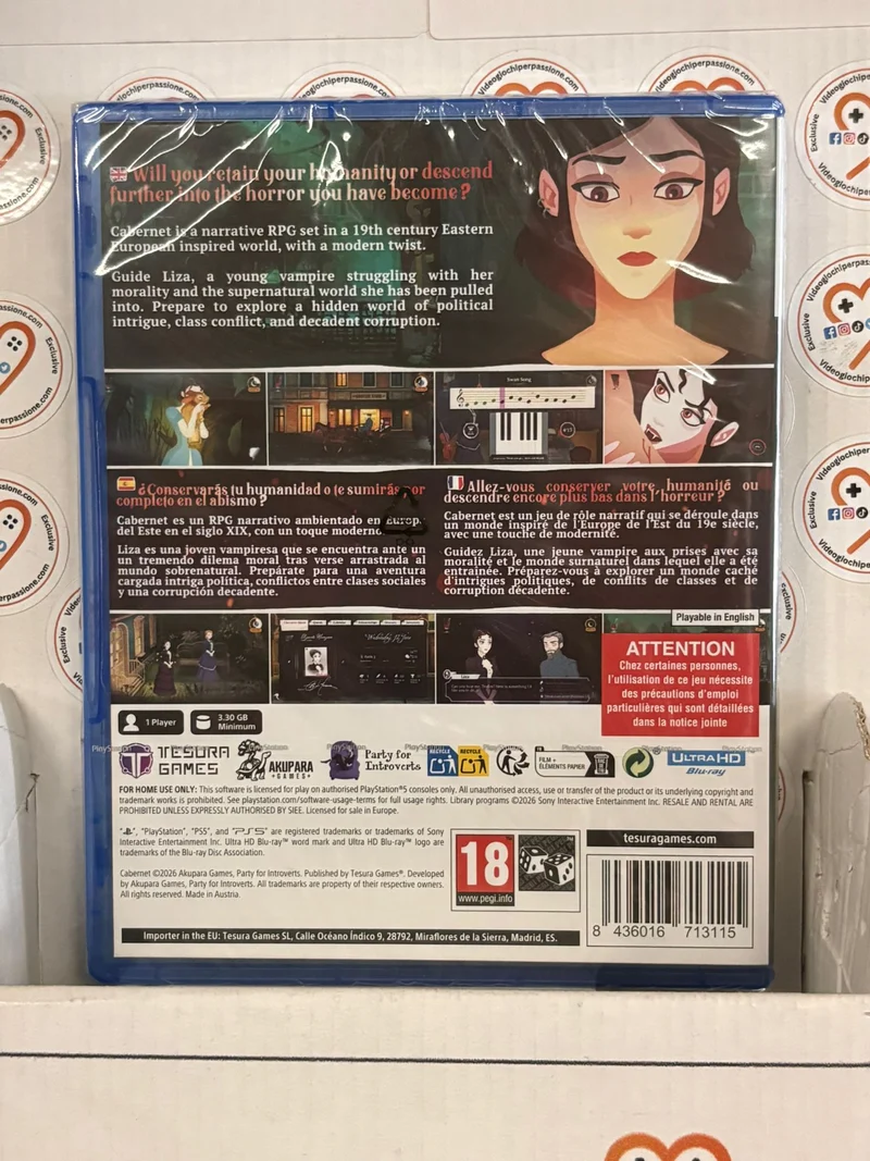 Cabernet Playstation 5 Edizione Europea