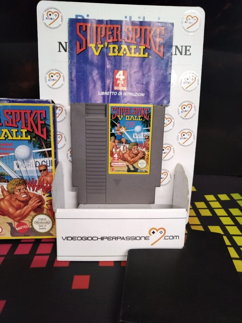 Super Spike V'Ball Nintendo NES (usato)(ver. italiana)(completo)