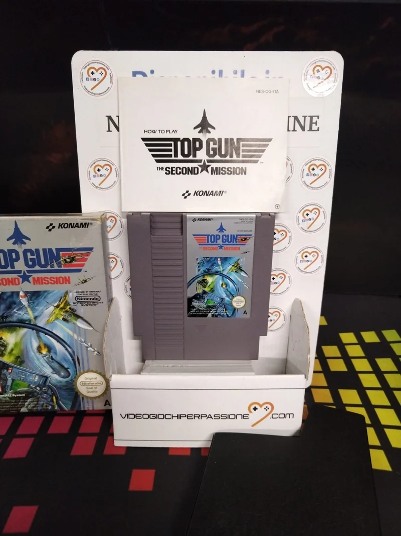 Top Gun La Seconda Missione Nintendo NES (usato)(ver. europea)(completo)(A)