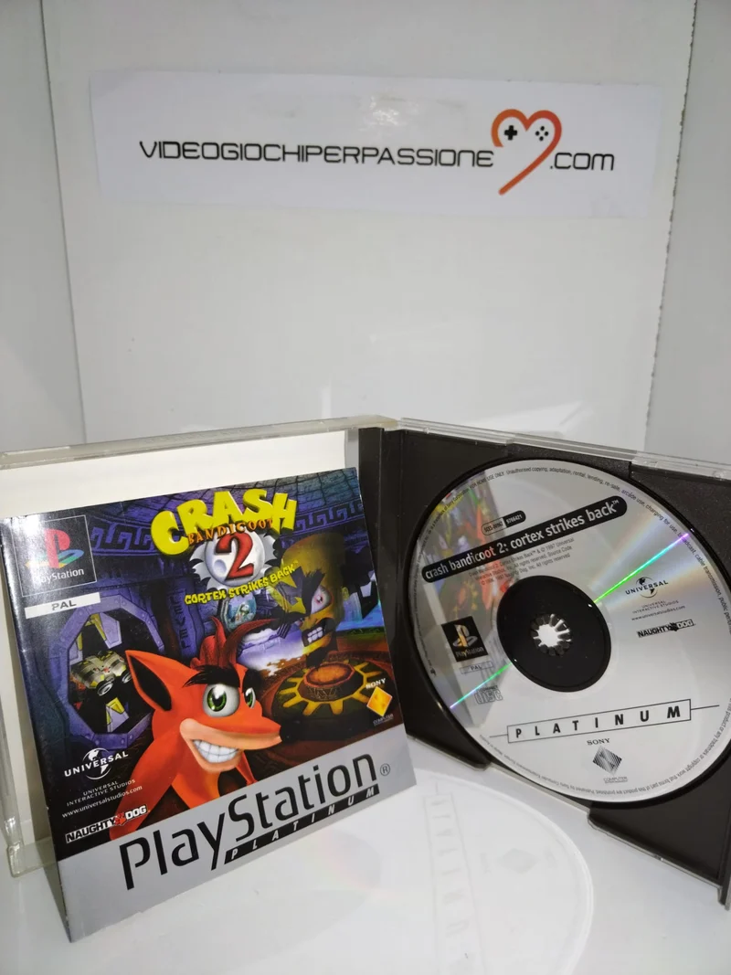 CRASH BANDICOOT 2 GORTEX STRIKES BAGK PS1 (usato garantito)