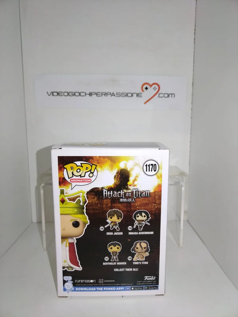 POP! ATTACK ON TITAN - QUEEN HISTORIA- 1170-LIMITED EDITION