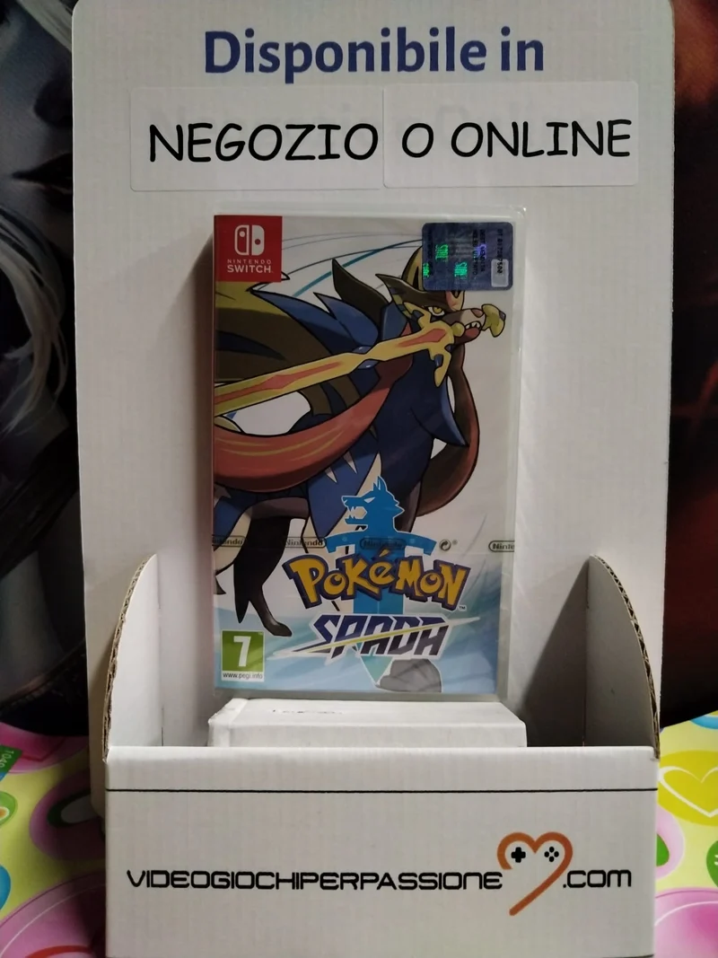 POKEMON SPADA NINTENDO SWITCH EDIZIONE ITALIANA