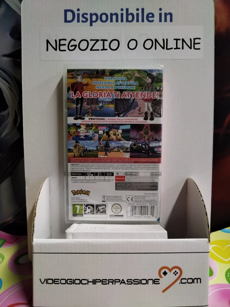 POKEMON SCUDO NINTENDO SWITCH VERSIONE ITALIANA