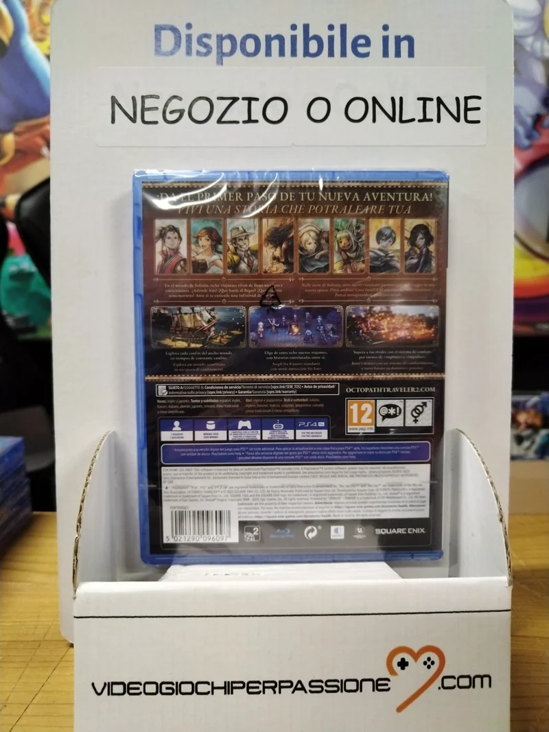 Octopath Traveler II Playstation 4 Edizione italiana