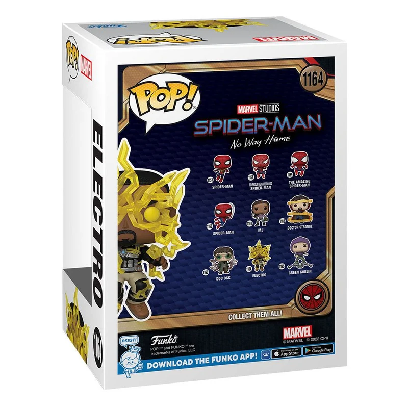 Spider-Man: No Way Home POP! Marvel Vinyl Figure Electro 9 cm [PREORDINE]