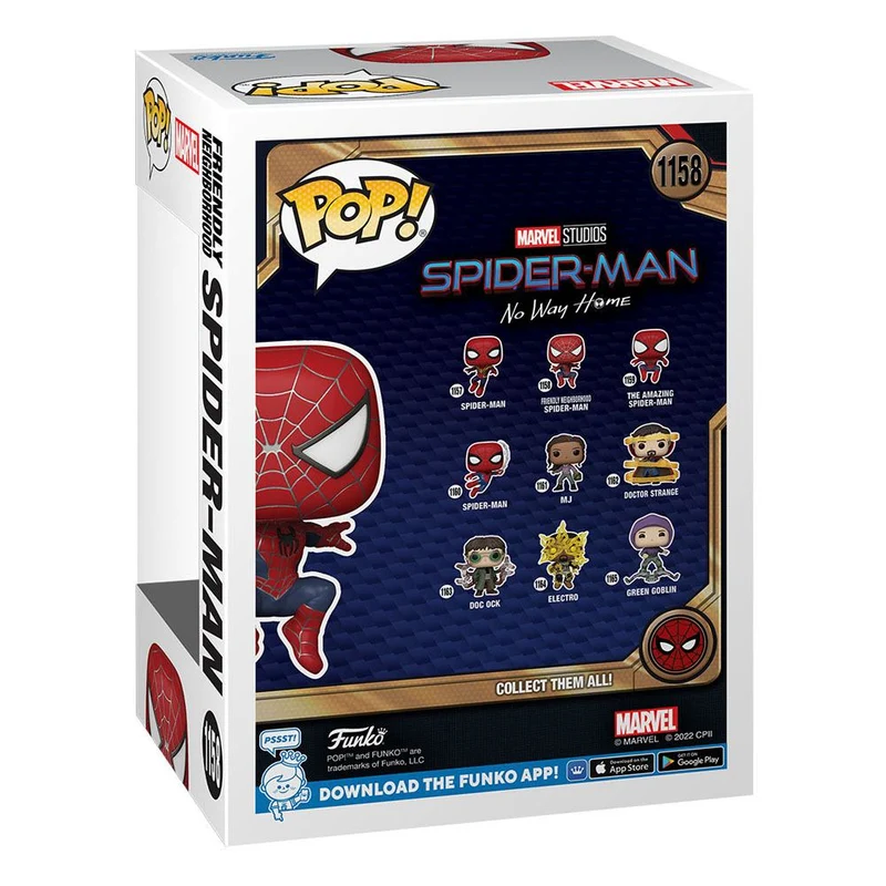 Spider-Man: No Way Home POP! Marvel Vinyl Figure Friendly Neighborhood 9 cm [PREORDINE]