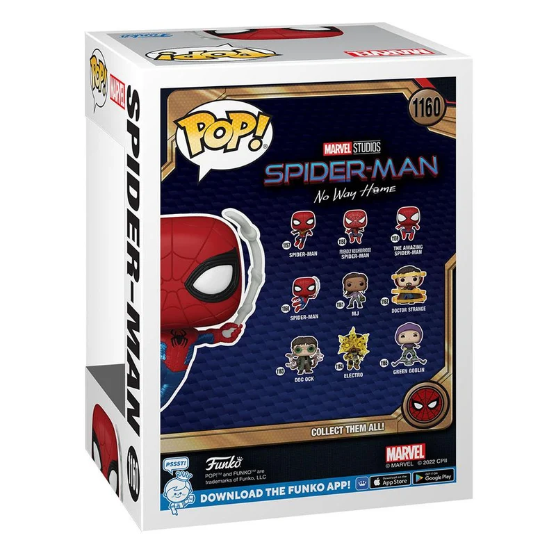 Spider-Man: No Way Home POP! Marvel Vinyl Figure Spider-Man Finale suit 9 cm [PREORDINE]