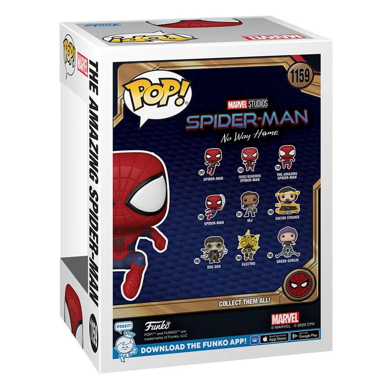 Spider-Man: No Way Home POP! Marvel Vinyl Figure The Amazing Spider-Man 9 cm [PREORDINE]