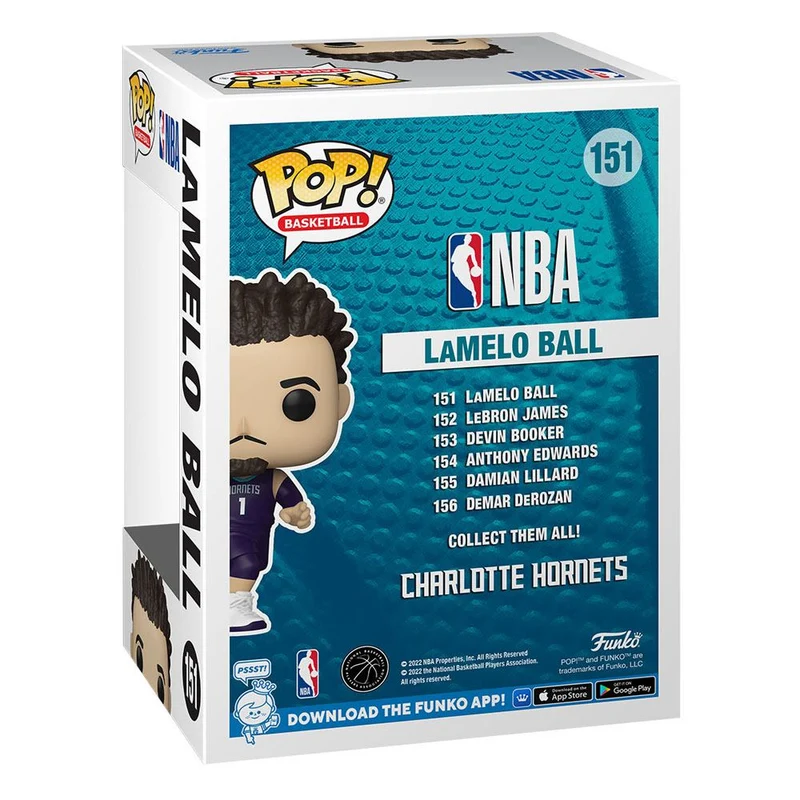 NBA POP! Sports Vinyl Figure LaMelo Ball (Hornets) 9 cm [PREORDINE]