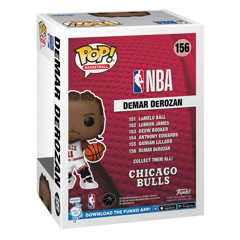 NBA POP! Sports Vinyl Figure DeMar DeRozan 9 cm [PREORDINE]