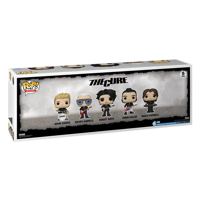 The Cure POP! Rocks Vinyl Figure 5-Pack 9 cm Figure POP! The Cure [PREORDINE]