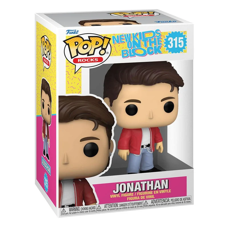 New Kids on the Block POP! Rocks Vinyl Figure Jonathan 9 cm Figure POP! New Kids on the Block [PREORDINE]