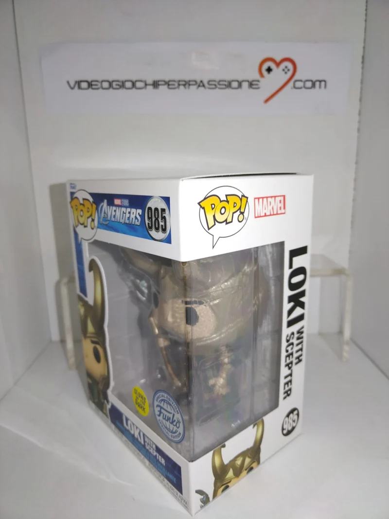 MARVEL POP! AVENGERS LOKI WITH SCEPTER -GLOWS-SPECIAL EDITION