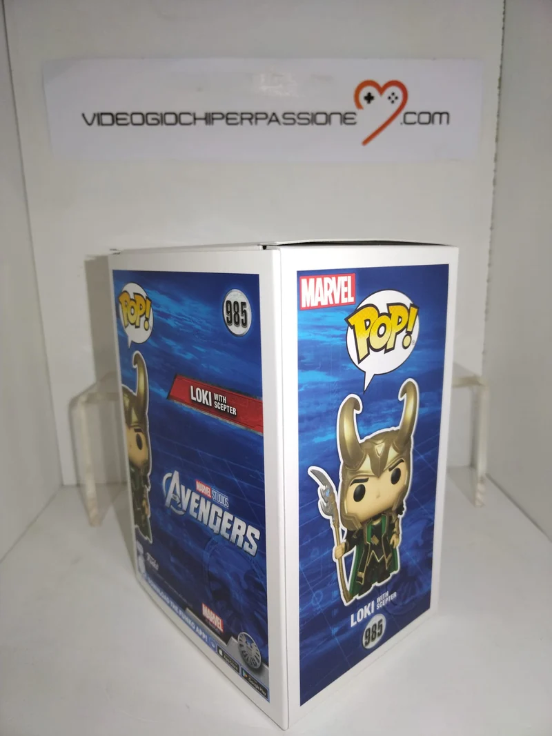MARVEL POP! AVENGERS LOKI WITH SCEPTER -GLOWS-SPECIAL EDITION