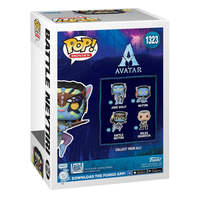 Avatar POP! Movies Vinyl Figure Neytiri (Battle) 9 cm