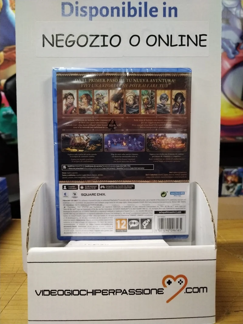 Octopath Traveler II Playstation 5 Edizione Europea