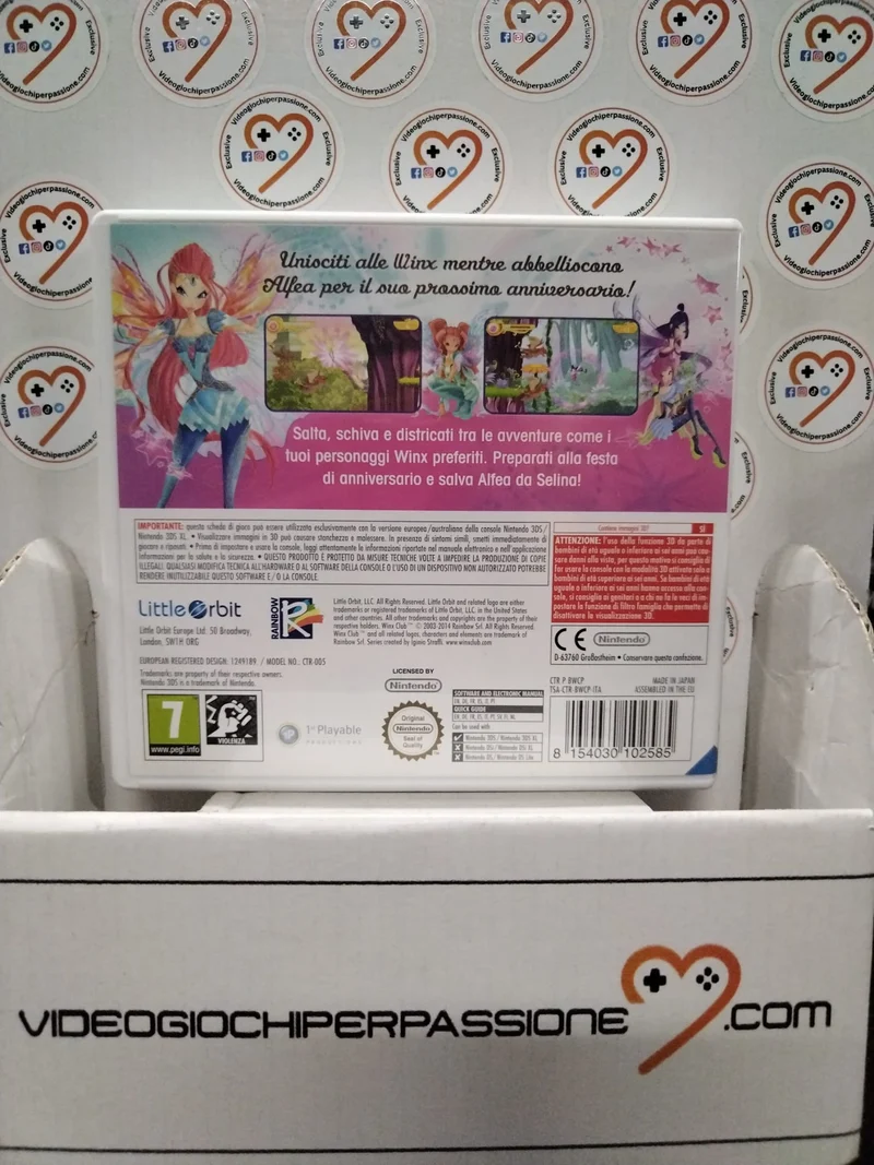 Winx Club Missione Alfea Nintendo 3ds (usato garantito)(ver. italiana)