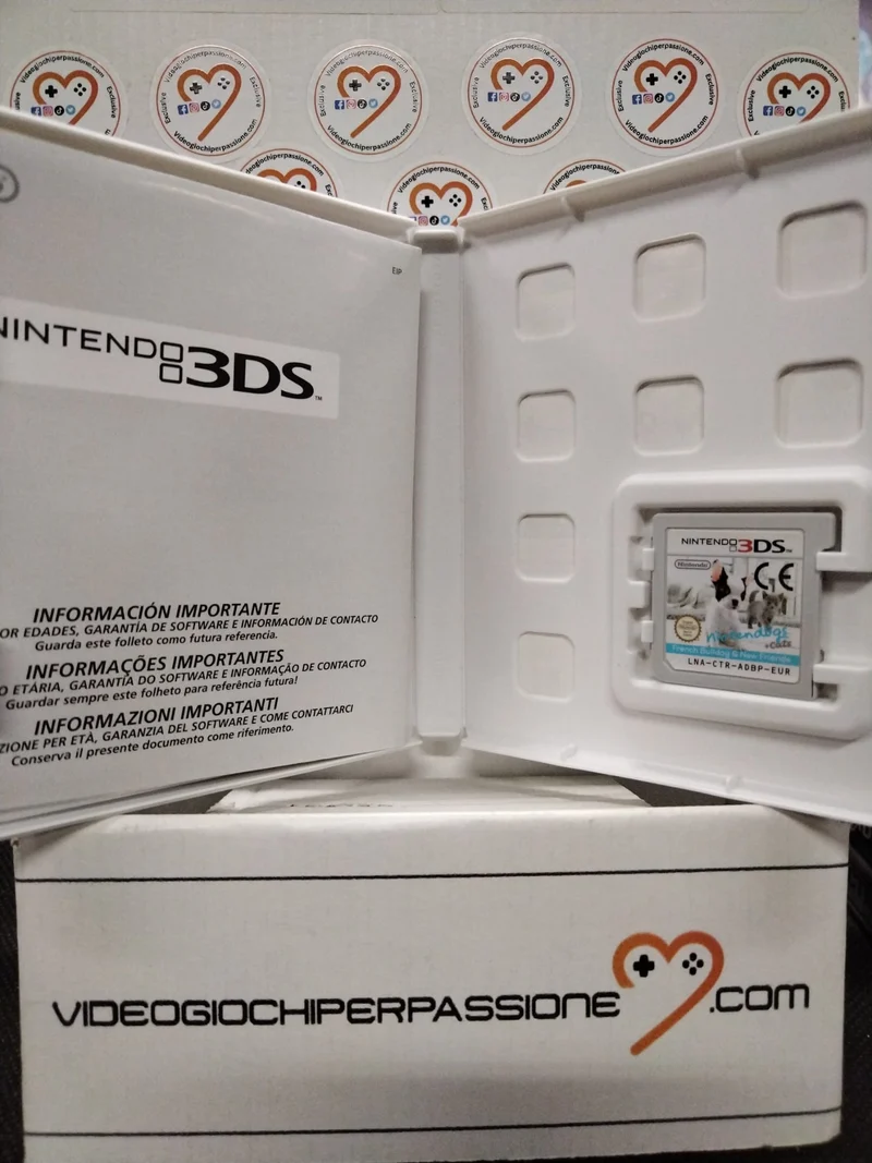 Nintendogs + Cats :Bulldog Francese Nintendo 3DS (usato garantito)(ver. italiana)