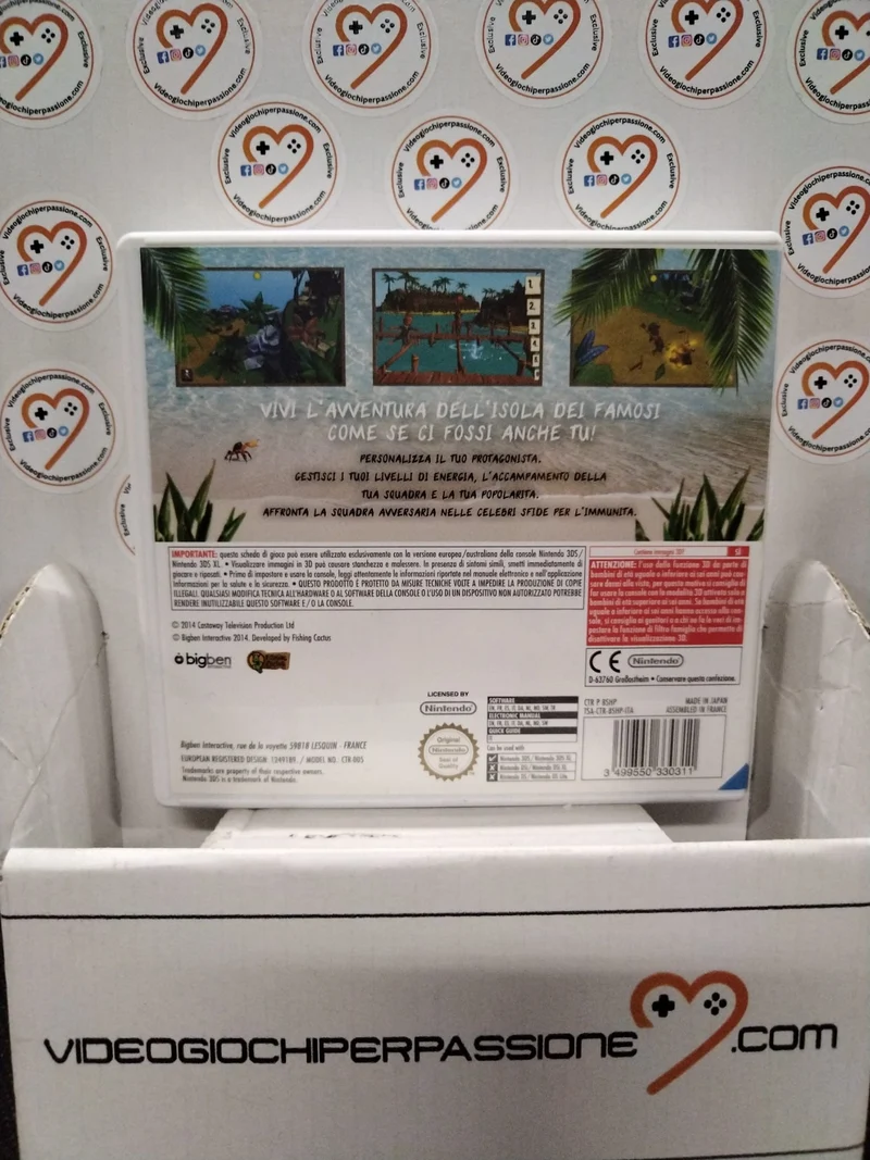 L' isola dei famosi scontro di eroi NINTENDO 3DS (usato garantito)(ver. italiana)