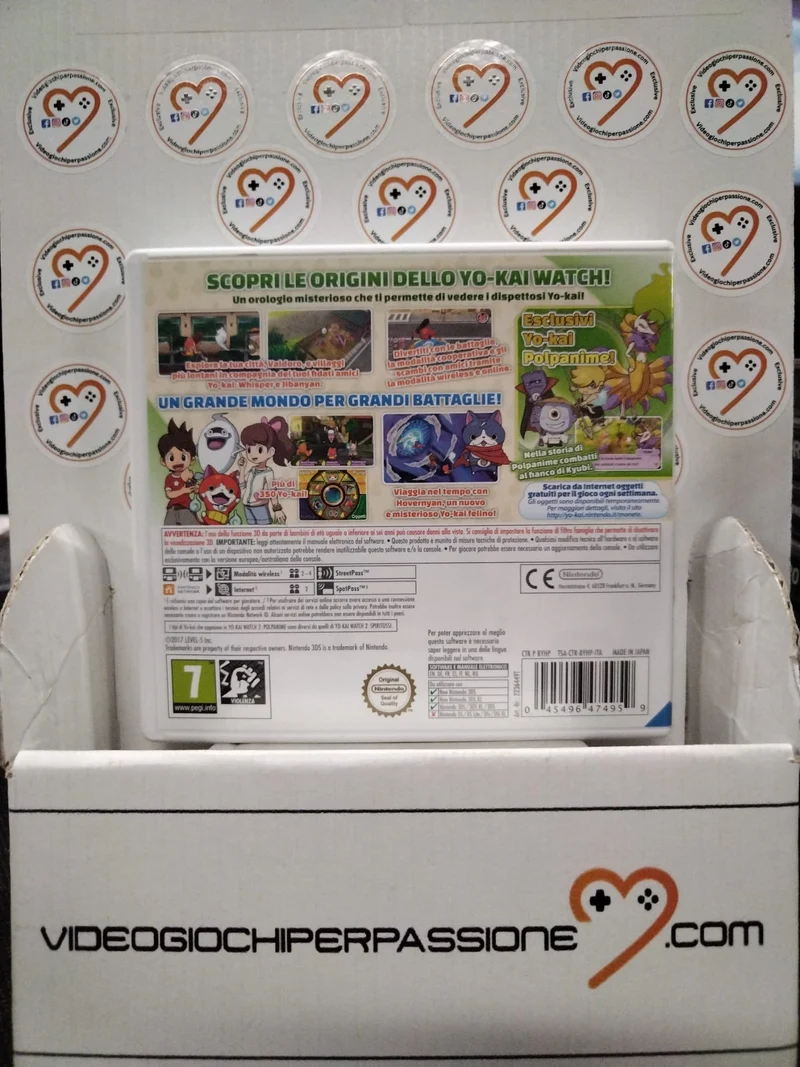 YO-KAI WATCH 2 POLPANIME NINTENDO 3DS (versione italiana) (usato garantito)