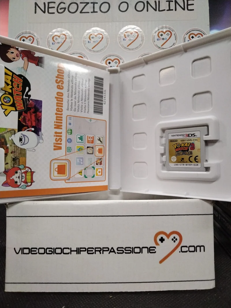 YO-KAI WATCH 2 POLPANIME NINTENDO 3DS (versione italiana) (usato garantito)