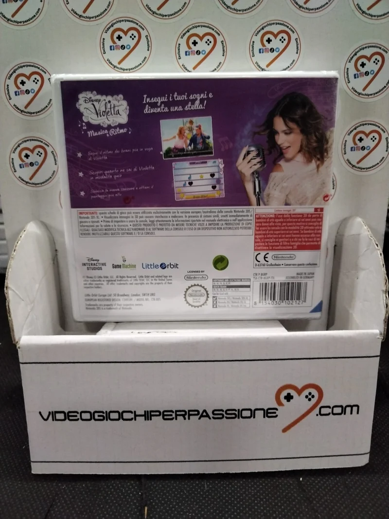 Disney Violetta musica e ritmo NINTENDO 3DS (ver: italiana)