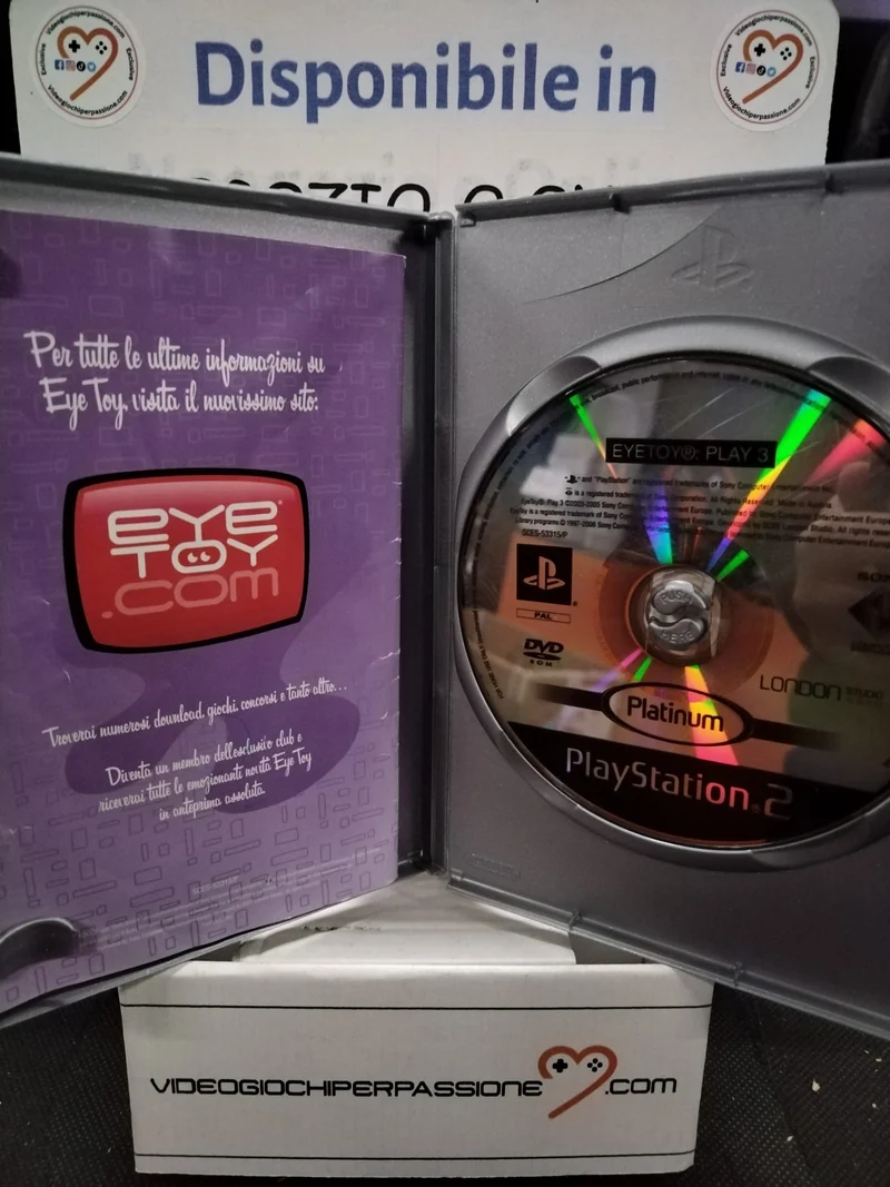 EyeToy : Play 3 PS2 (usato garantito)