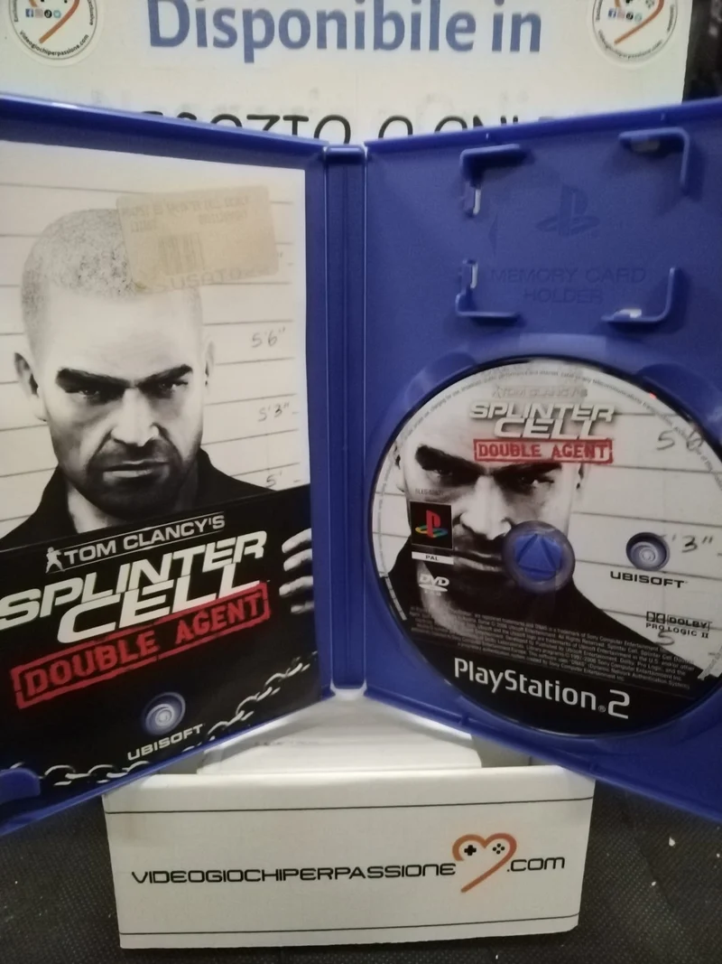 Tom Clancy’s Splinter Cell Double Agent PS2 (usato garantito)(ver. italiana)