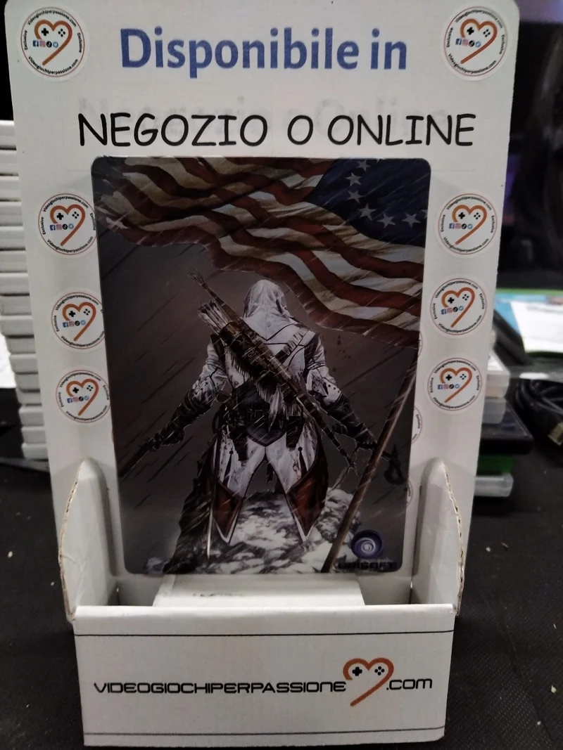 Assassin's creed III XBOX 360 - EDIZIONE STEELBOOK -(usato garantito)(ver. europea)