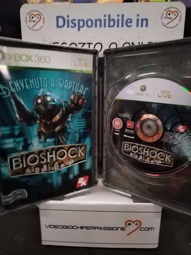 Bioshock XBOX 360 -EDIZIONE STEELBOOK-(usato garantito)(ver. italiana)