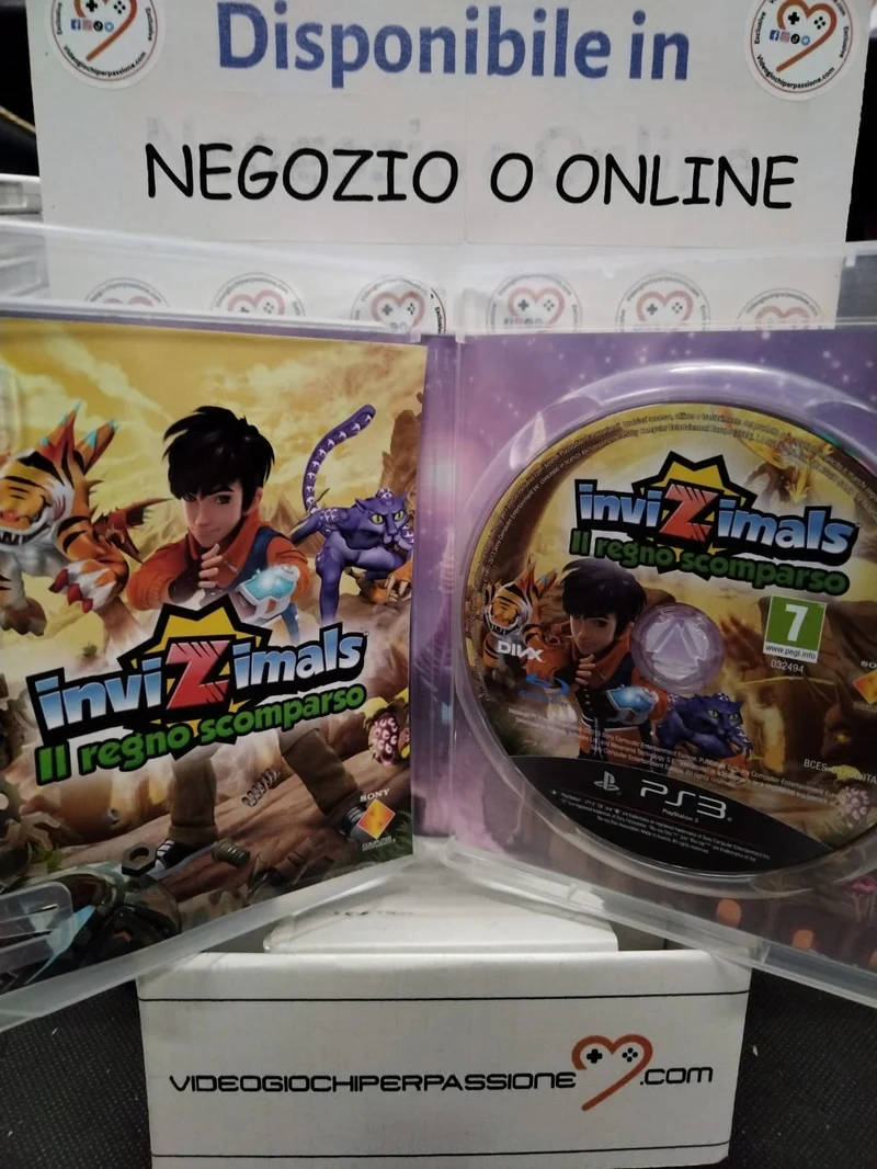 Invizimals - Il regno scomparso PS3 (usato garantito)(ver. italiana)