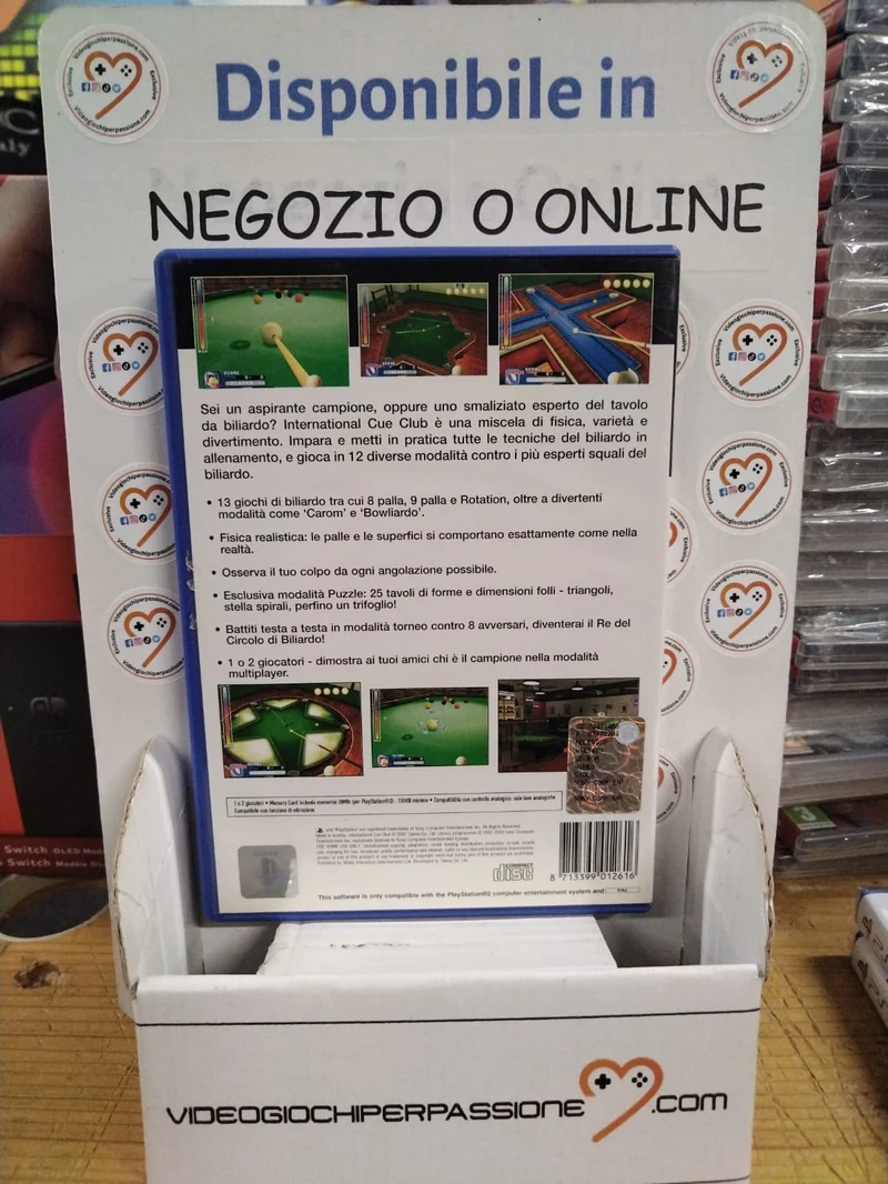 International Cue Club PS2 (usato garantito)(ver. italiana)