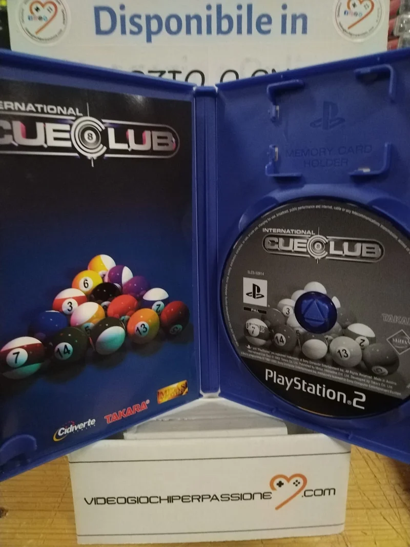 International Cue Club PS2 (usato garantito)(ver. italiana)