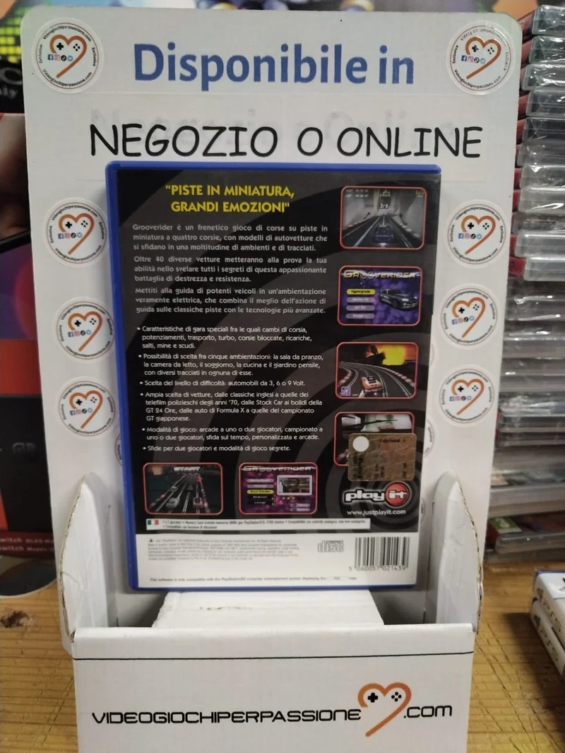 Grooverider - slot car racing PS2 (usato garantito)(ver. italiana)