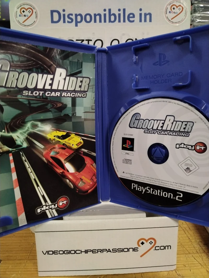 Grooverider - slot car racing PS2 (usato garantito)(ver. italiana)