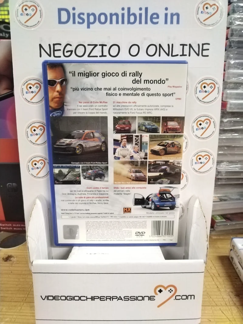Colin mcrae rally 3 PS2 (usato garantito)(ver. italiana)