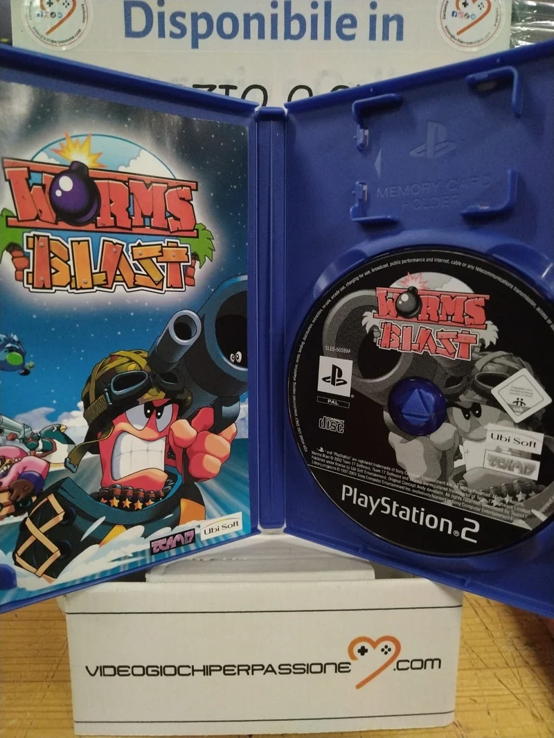 Worms Blast PS2 (usato garantito)(ver. italiana-spagnola)