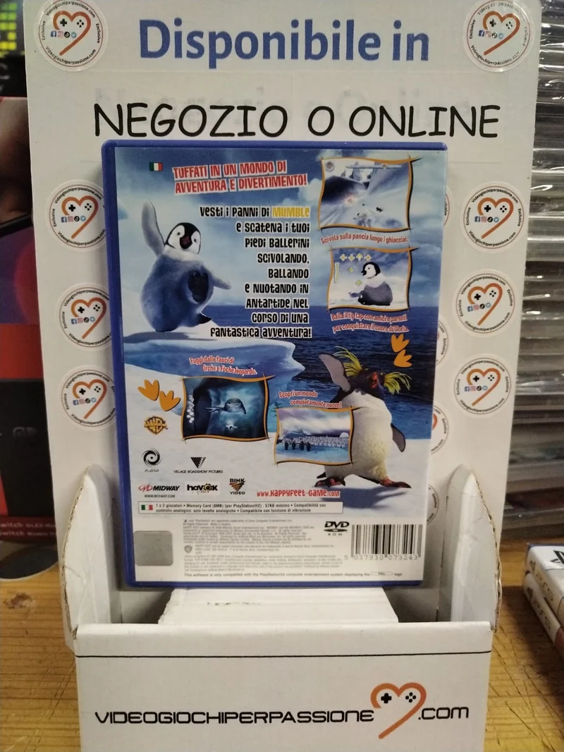 Happy feet PS2 (usato garantito)(ver. italiana)