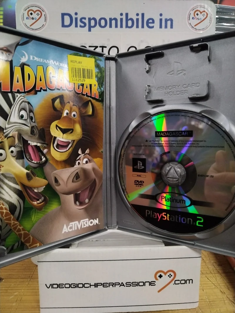 Madagascar PS2 (usato garantito)(completamente in italiano)