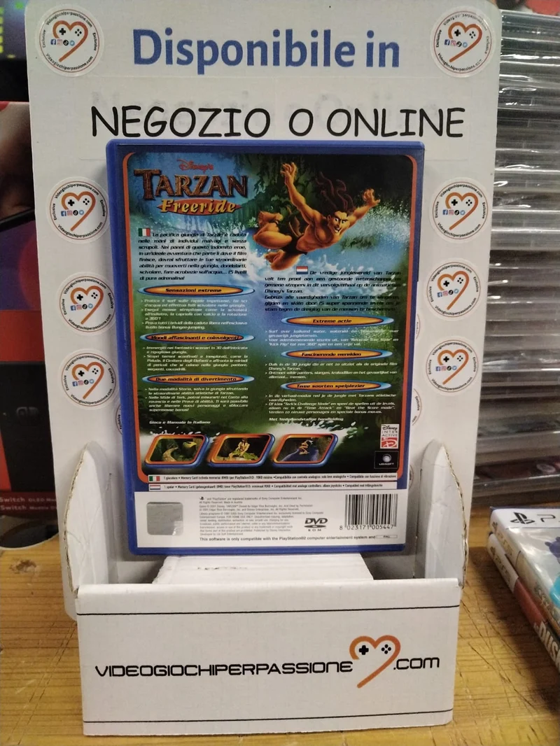 Disney's Tarzan Freeride ps2 (usato garantito)(ver, italiana)