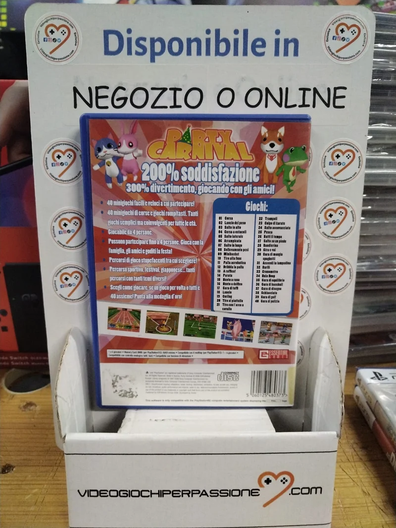 Party Carnival PS2 (usato garantito)(ver. italiana)