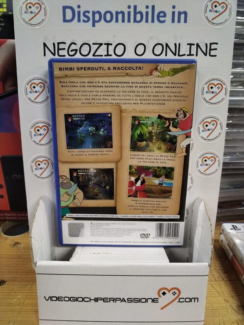Disney peter pan la leggenda dell'isola che non c'e PS2 (usato garantito)(ver. italiana)