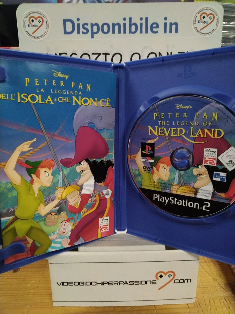Disney peter pan la leggenda dell'isola che non c'e PS2 (usato garantito)(ver. italiana)