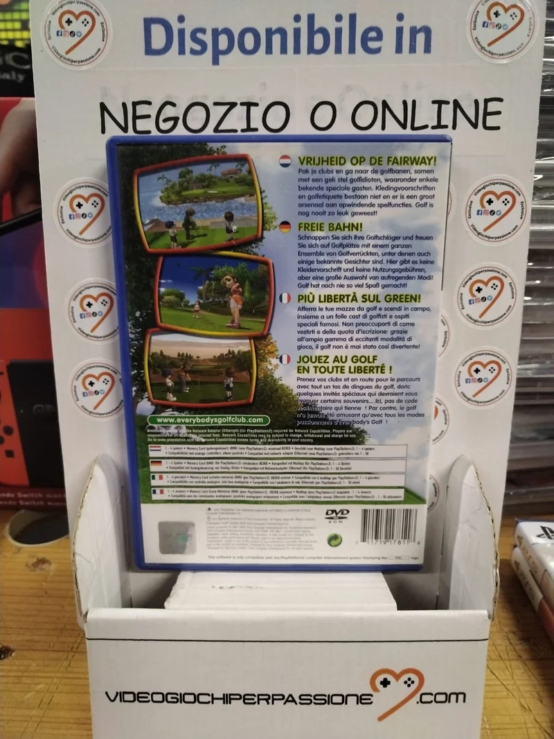Everybody's golf PS2 (usato garantito)