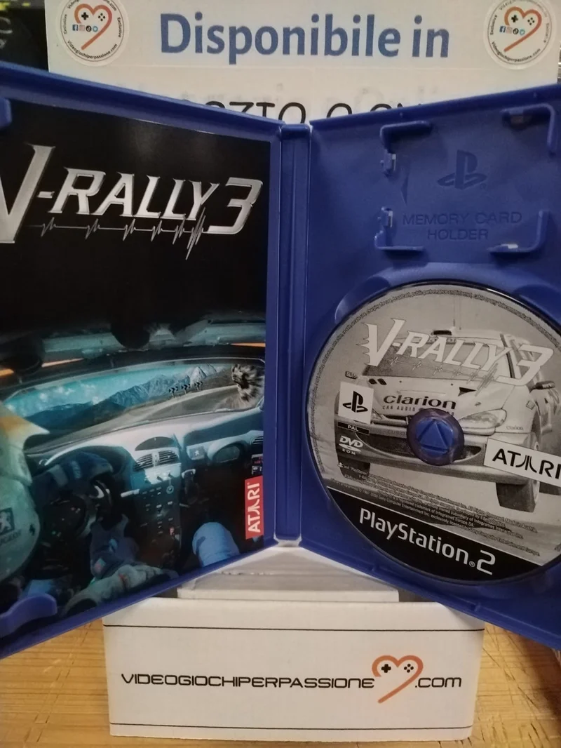 V- rally 3 PS2 (usato garantito)(ver. italiana)