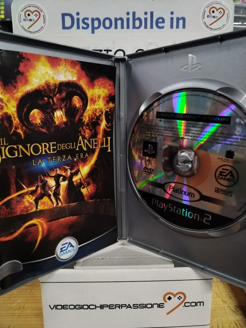 il signore degli anelli la terza era PS2 (usato garantito)(completamente in italiano)