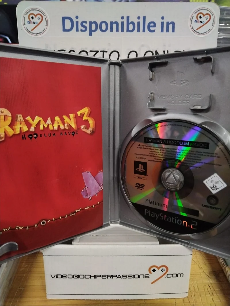 rayman 3 hoodlum havoc PS2 (usato garantito)(ver. italiana- spagnola)